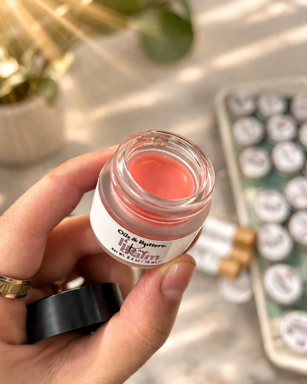 Clear Beeswax Lip Balm
