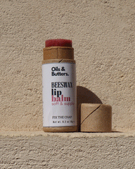 Clear Beeswax Lip Balm