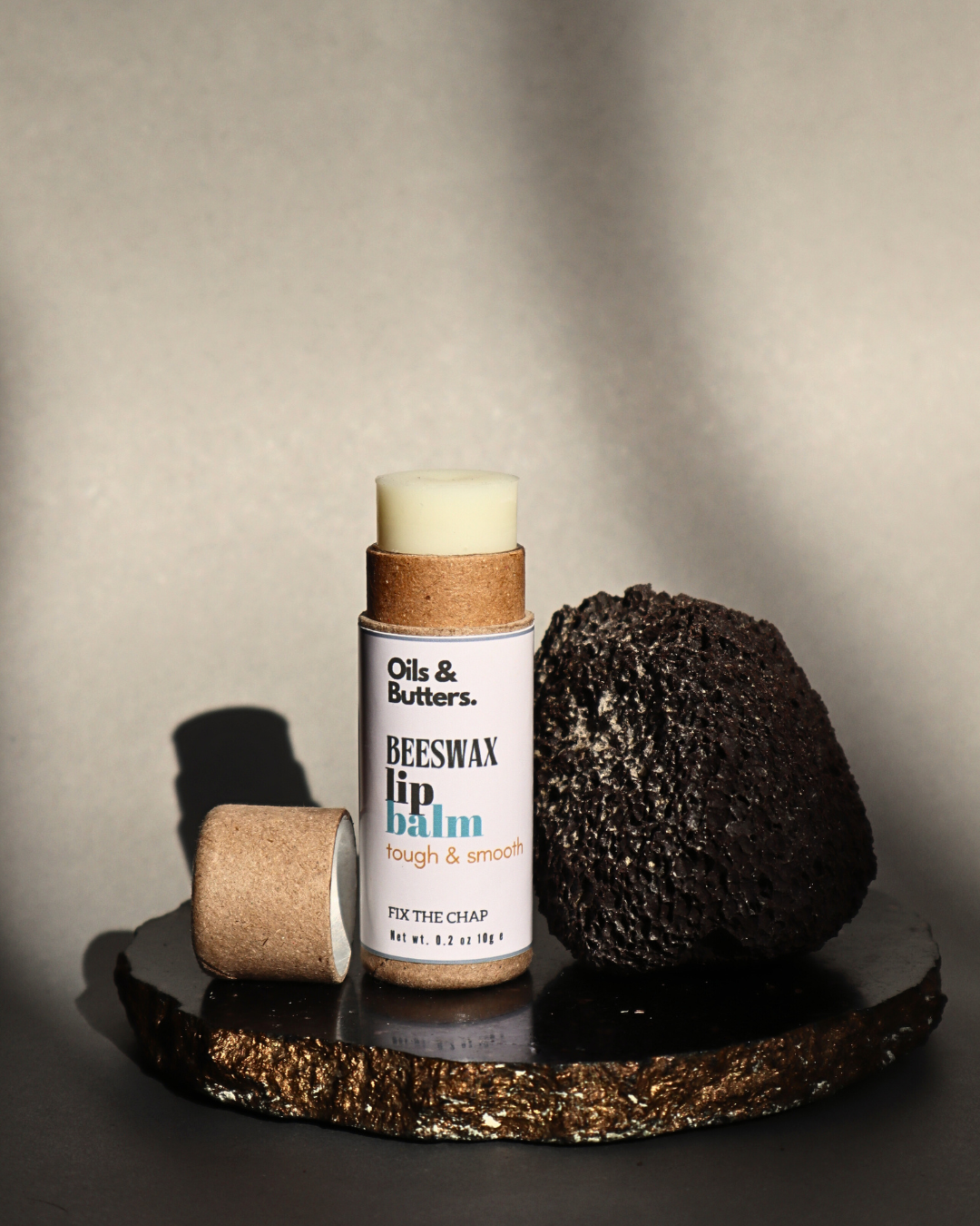 Clear Beeswax Lip Balm